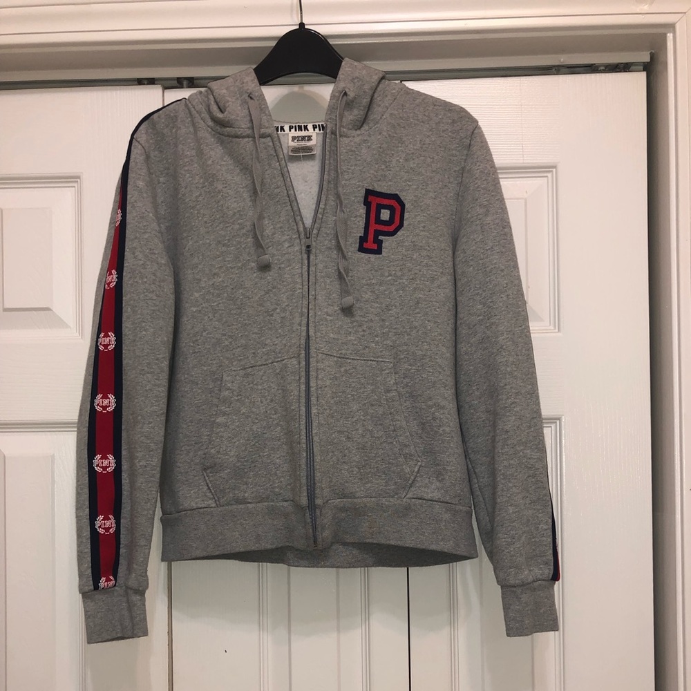 PINK zip up hoodie